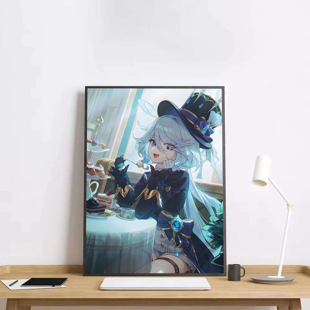 💙 Furina Genshin Impact HD Wall Poster 💙